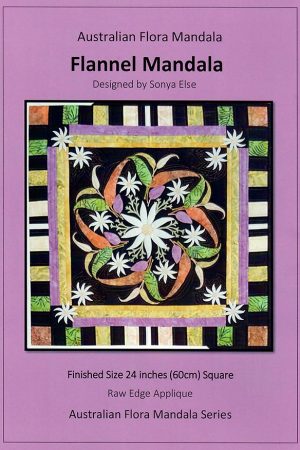 Sonya Else - Flannel Mandala Small Quilt