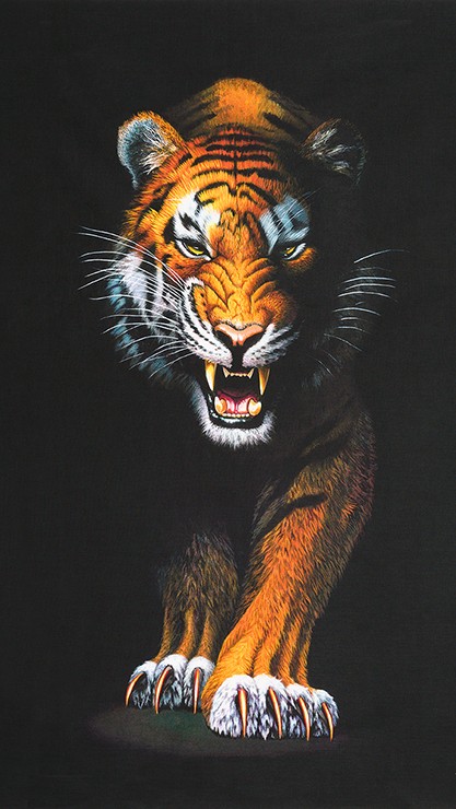 Animal Kingdom panel - Tiger