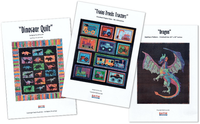 New patterns from Batik Australia